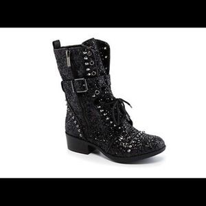 Gianni Bini Throttle Combat Boots